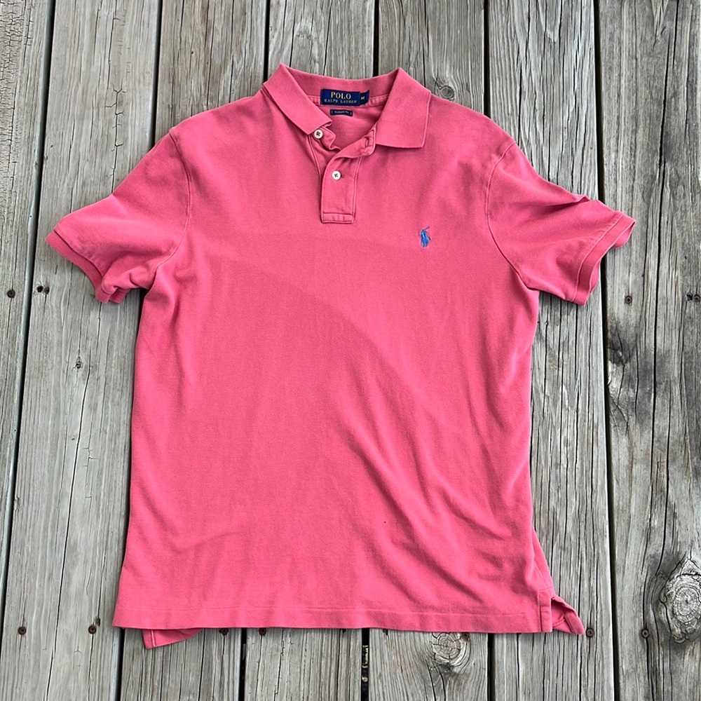 Pink Ralph Lauren Polo Shirt